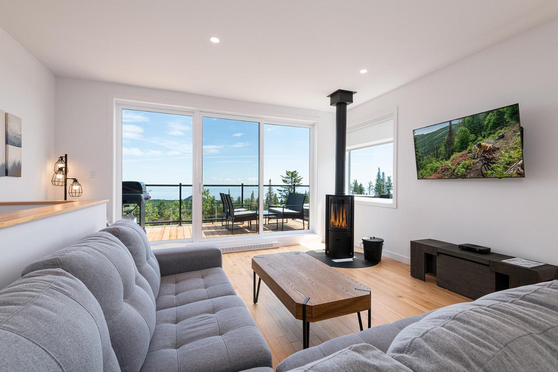 Les Chalets Du Massif De Charlevoix Petite-Riviere-Saint-Francois Szoba fotó
